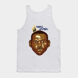 King James Vector Art Tank Top